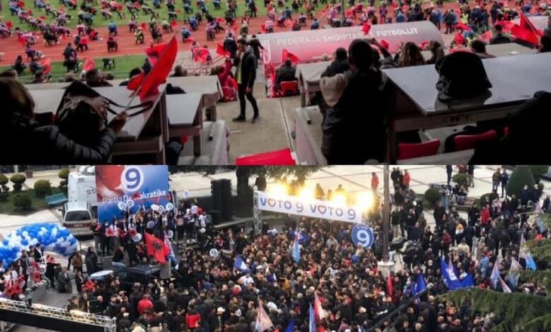 Photo of Fushata politike në Shqipëri me dhe pa masa anti-covid