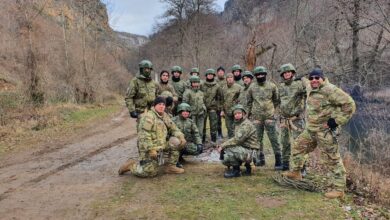 Photo of FSK së bashku me Ushtrin Amerikane bëjnë stervitje në terrene të vështira