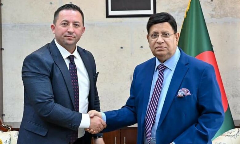 Photo of Ministri Mehaj ka kërkuar nga z . Momen mbështetja në procesin e njohjeve te reja në vendet partnere të Bangladeshit të cilat ende nuk e kanë njohur Republikën e Kosovës.
