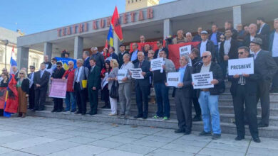 Photo of Protesta paqësore e mbajtur në Prishtinë, me mbështetje gjithëpopullore