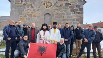 Photo of Mbahet Mesha e Parë Ortodokse në shqip në Komunën e Podujevës