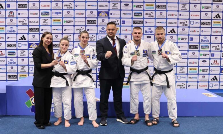 Photo of Kosova me shumë medalje në Kampionatin Europian të Judos