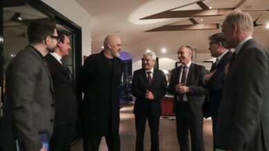 Photo of Ali Ahmeti në takim me lideret e Ballkanit dhe ndihmëssekretarin amerikan për Europën dhe Euroazinë, James O’Brien